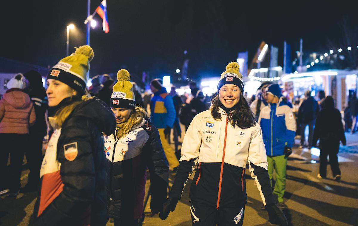 Nordijska milja | Nordijska milja je v večernih urah najbolj obiskan del Kranjske Gore. | Foto Grega Valančič/Sportida