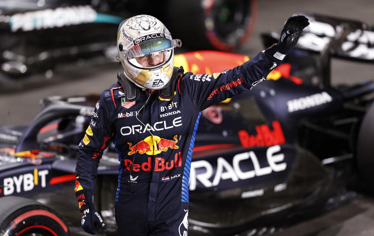 Katar Max Verstappen Red Bull |  Max Verstappen bo na prvem štartnem mestu po dolgih 11 dirkah, nazadnje je bil na VN Avstrije. | Foto Reuters