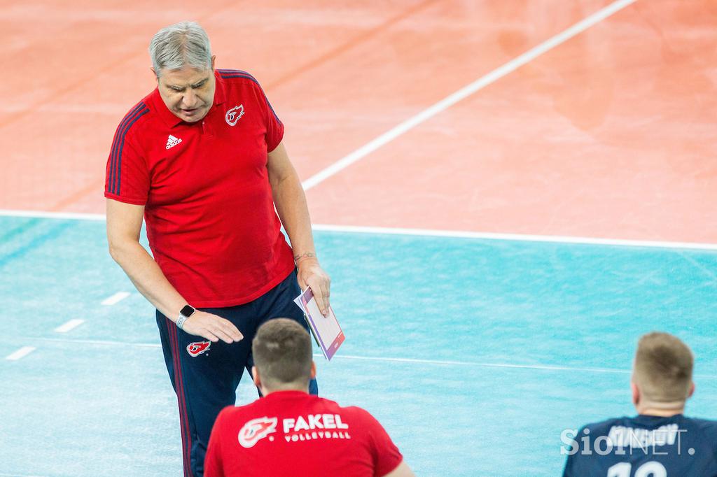 ACH Volley Ljubljana : Fakel Novy Urengoy