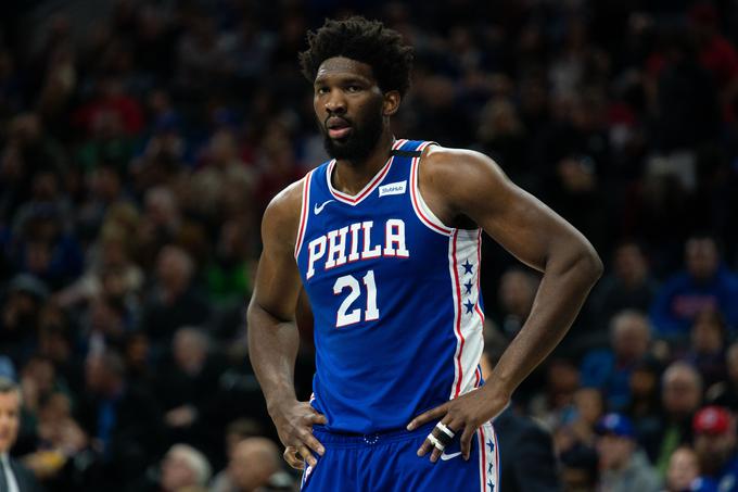 Joel Embiid ne bo nastopil na spektaklu v Atlanti. | Foto: Reuters