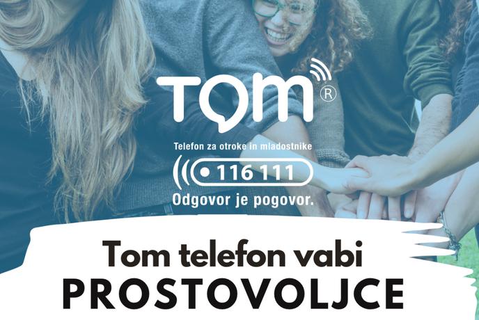 TOM Ljubljana išče nove prostovoljce in prostovoljke