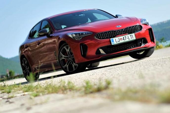 Kia Stinger Istra | Kia stinger na istrskih cestah. | Foto Gregor Pavšič