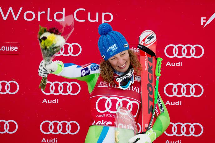 Ilka Štuhec Lake Louise 2016 | Pred natanko šestimi leti je Ilka Štuhec prvič zmagala. Prav v Lake Louisu. | Foto Guliver Image