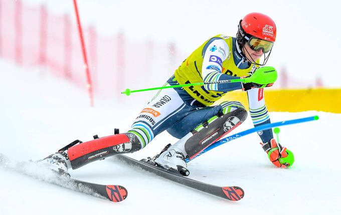 Štefan Hadalin v finalu ni nadgradil soldine prve vožnje. | Foto: Guliverimage/Vladimir Fedorenko