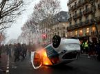 protesti Pariz Francija rumeni jopiči