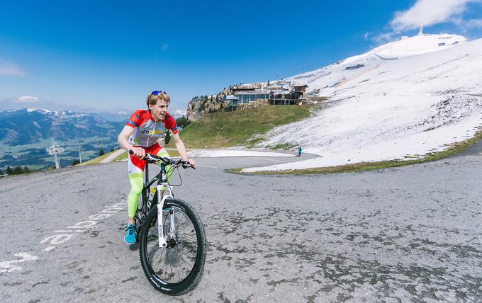 Michael Hayböck je med drugim tudi kolesaril. | Foto: Sportida