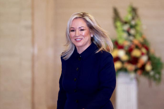 Michelle O'Neill, premierka Severne Irske | To je zgodovinski dan, ki predstavlja novo obdobje za Severno Irsko, je dejala po izvolitvi. | Foto Reuters