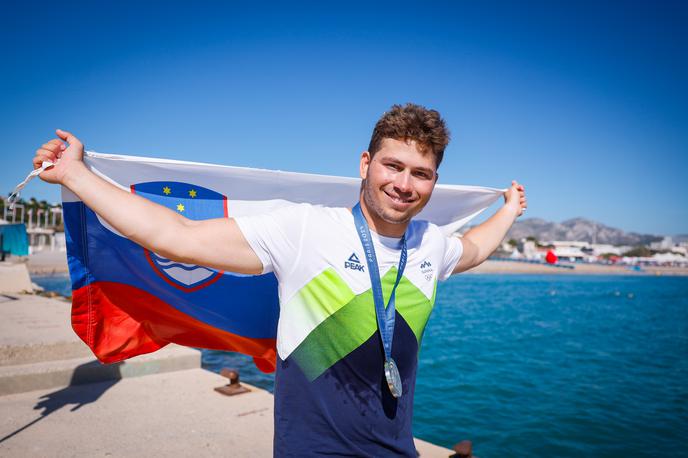 Toni Vodišek Pariz 2024 | Foto Anže Malovrh/STA