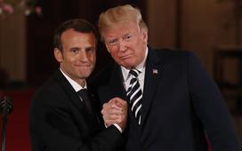 Trump in Macron