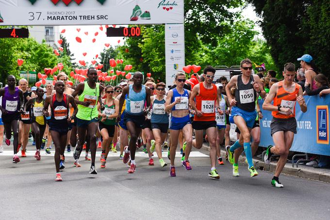 Lani sta na 42 km zmagala Kenijec Joel Mwangi Maina. | Foto: Mario Horvat/Sportida