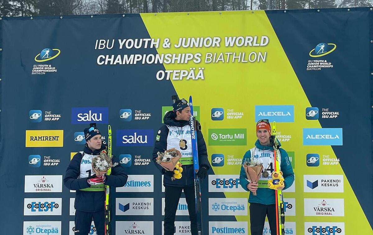 Pavel Trojer, MSP Otepää 2024 | Foto SloSki biatlon