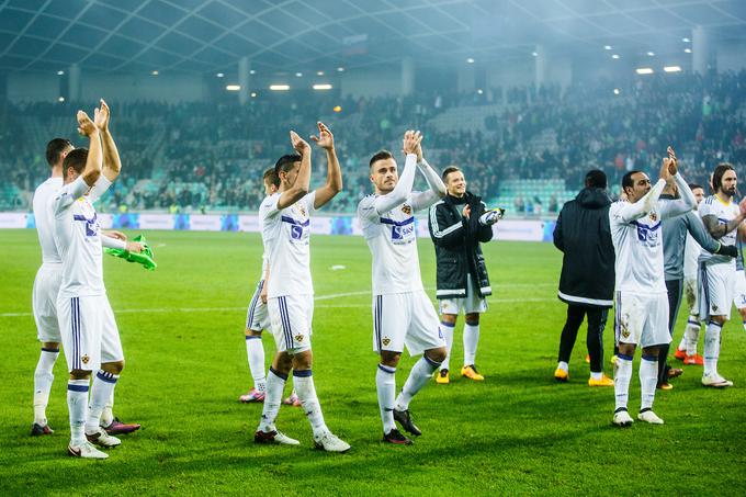 Na zadnjem večnem derbiju 1. SNL so se sredi oktobra 2016 v Stožicah veselili izbranci Darka Milaniča. | Foto: Grega Valančič/Sportida