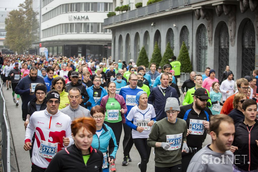 Maraton Ljubljana 2021. Poiščite se!