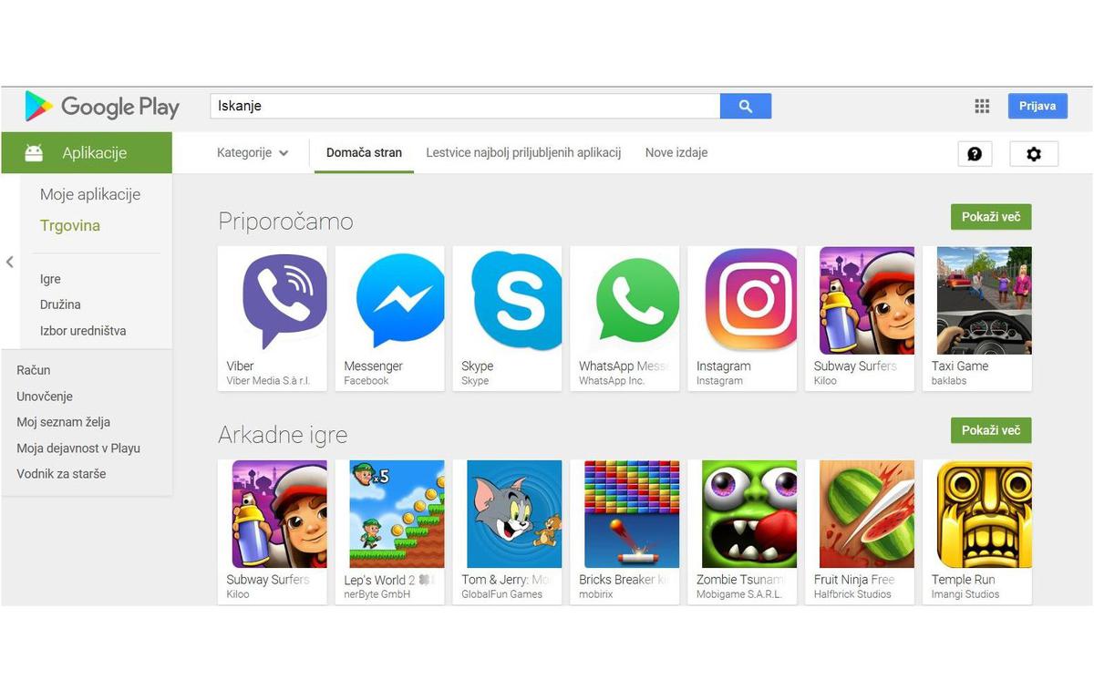 Google Play | Še en primer, da niti Google Play, uradna tržnica z aplikacijami za mobilne naprave z operacijskim sistemom Android, ni imun proti vdoru aplikacij, ki v sebi skrivajo zlonamerno programsko kodo. | Foto Google Play