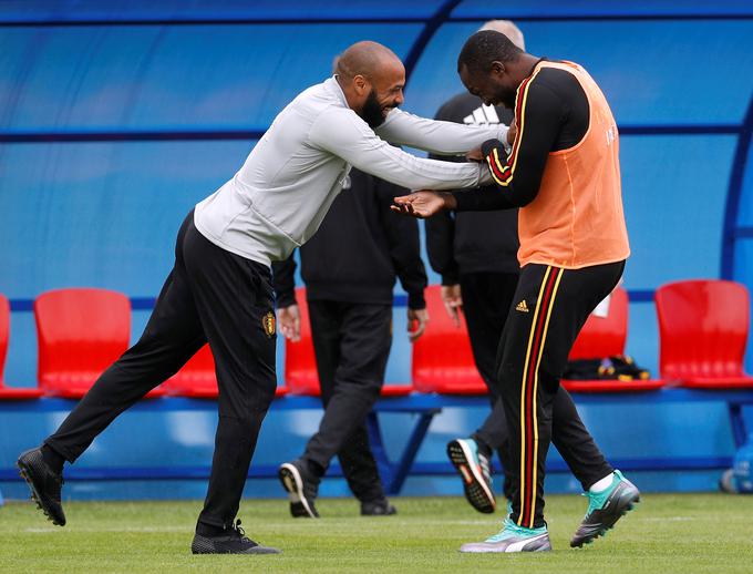 Romelu Lukaku ga zelo občuduje. | Foto: Reuters