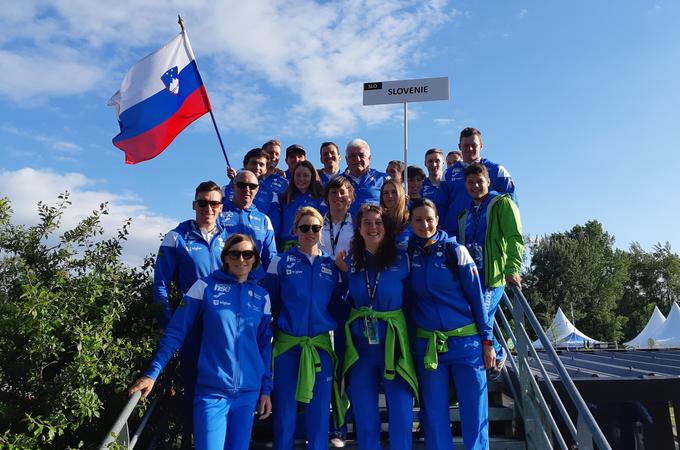 Slovenska reprezentanca na letošnjem EP v Pauju | Foto: Boštjan Boh