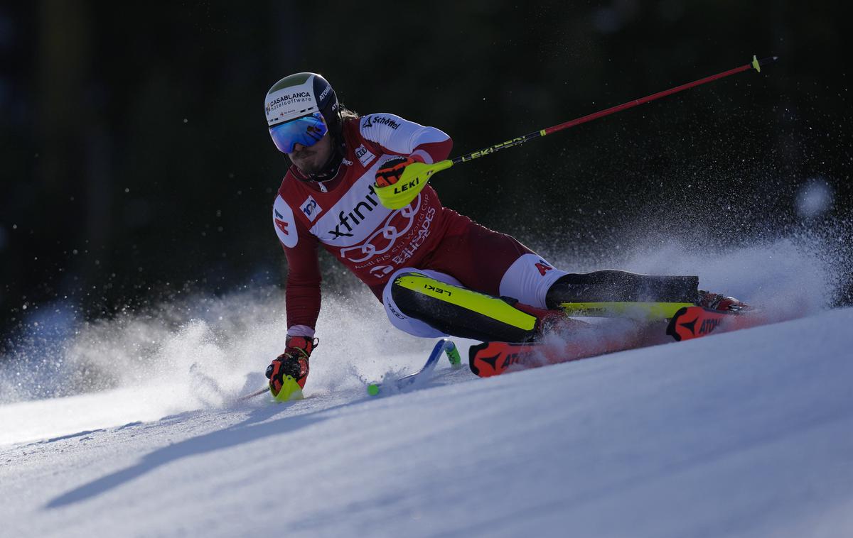 Manuel Feller | Manuel Feller je zmagovalec slaloma v kalifornijskem smučarskem središču Palisades Tahoe. | Foto Guliverimage