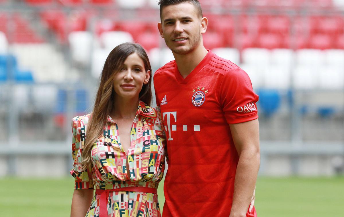 Lucas Hernandez z ženo | Nemški mediji so nedavno poročali, da se je Lucas Hernandez po šestih letih ločil od žene Amelie Lorente. | Foto Guliverimage