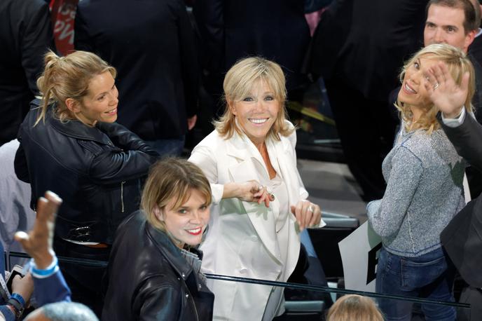 Tiphaine Auziere, Brigitte Trogneux in Laurence Auziere-Jourdan | Foto Getty Images