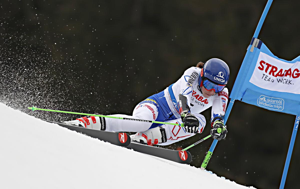 Petra Vlhova | Petra Vlhova je zmagovalka veleslaloma na Češkem. | Foto Getty Images