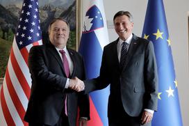 Mike Pompeo Borut Pahor