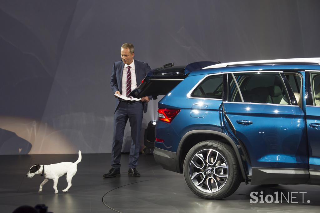 Škoda kodiaq - svetovna premiera Berlin 2016