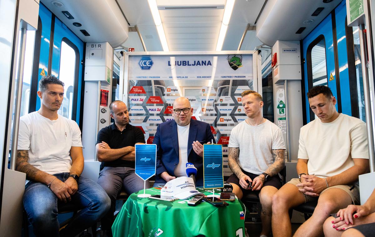 HK SŽ Olimpija, HK Olimpija, novinarska konferenca | Hokejisti HK SŽ Olimpija v petek ob 19.15 v Tivoliju odpirajo novo sezono ICEHL. Gostili bodo Linz. | Foto HK SŽ Olimpija