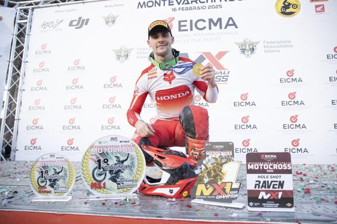 Tim Gajser je zmagal na obeh pripravljalnih dirkah v Italiji. | Foto: Honda Racing/ShotbyBavo