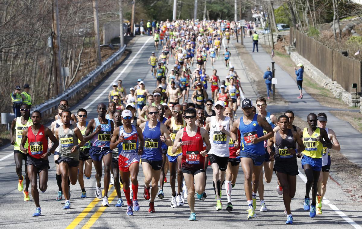 Boston maraton moški 2017 | Foto Reuters