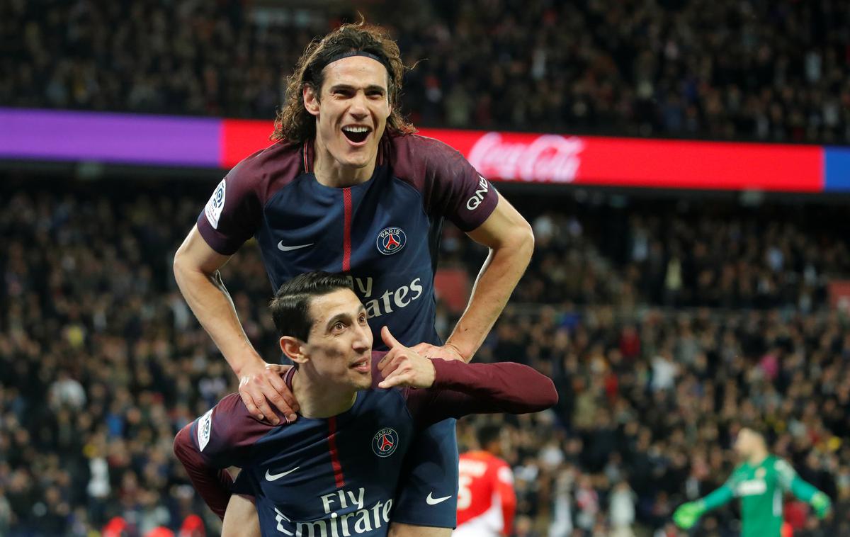 Edinson Cavani, Angel Di Maria | Foto Reuters