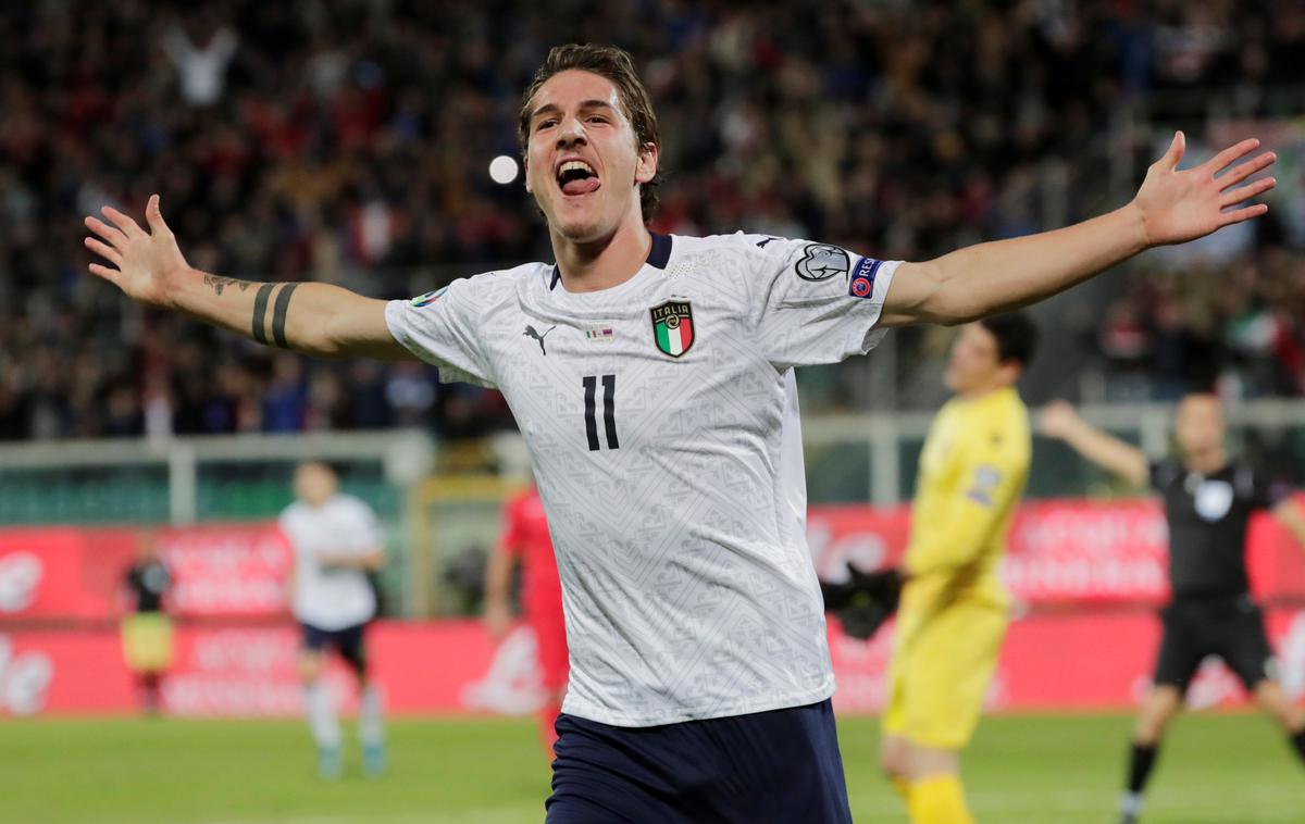 Nicolo Zaniolo | Nicolo Zaniolo je za Azzurre zbral 13 nastopov. | Foto Reuters