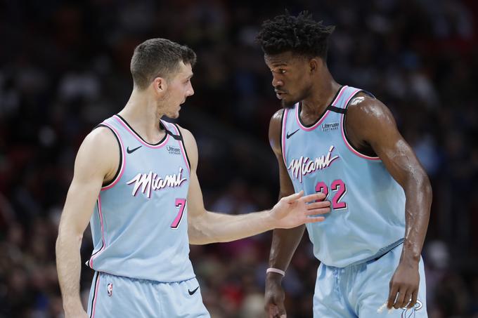 Bosta velika prijatelja Jimmy Butler in Goran Dragić v prihodnosti še kdaj zaigrala v dresu istega kluba? | Foto: AP / Guliverimage