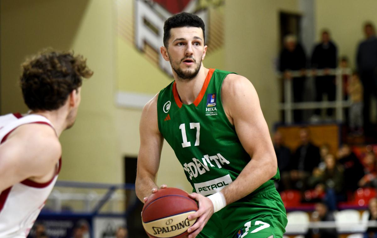 Cedevita Olimpija Karlo Matković | Karlo Matković je postal najkoristnejši igralec meseca novembra v ligi Aba. | Foto Tine Ružič/Cedevita Olimpija