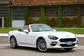 Fiat 124 spider - fotogalerija prve vožnje novega modela