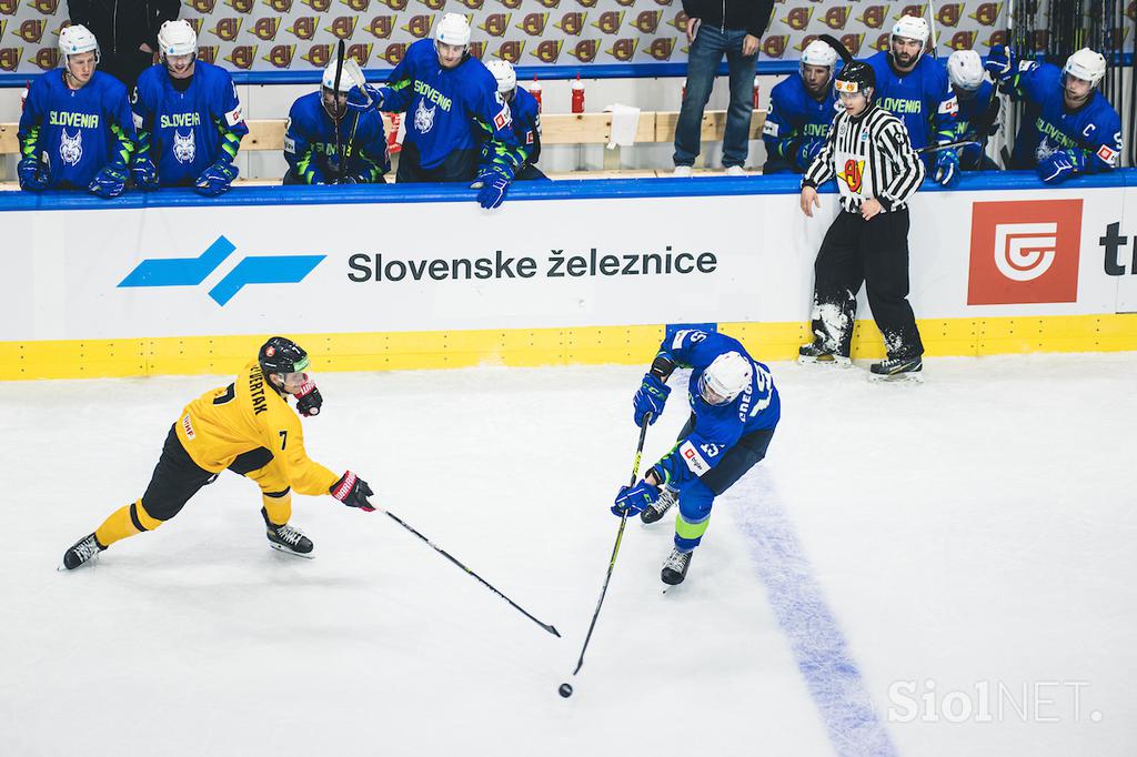 Slovenija, Litva, SP v hokeju