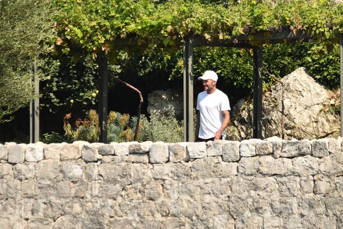 David Beckham na otoku Lopud pri Dubrovniku | Foto: Guliverimage