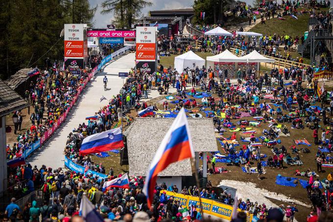 Prizori s Svetih Višarij bodo romali v slovensko športno zgodovino.  | Foto: Anže Malovrh/STA