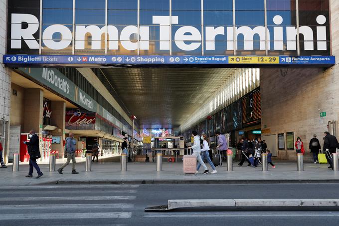 Železniška postaja Roma Termini | Foto: Reuters