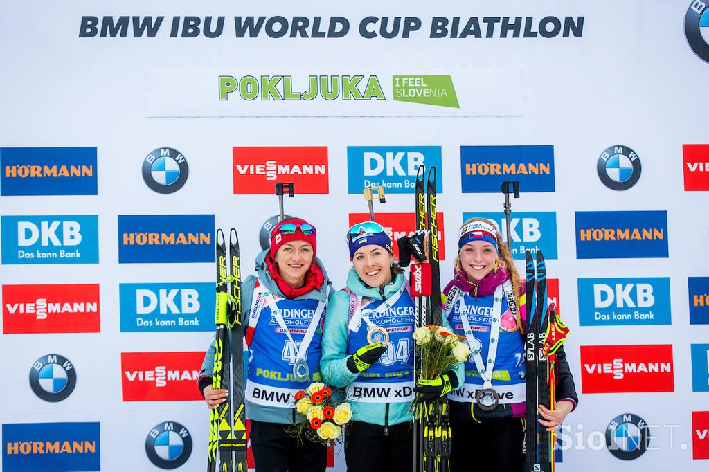 Biatlon svetovni pokal Pokljuka posamični tekmi (m in ž)