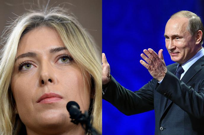 Marija Šarapova, Vladimir Putin