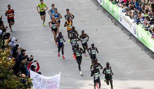 Ljubljanski maraton rekorden, zmagovalni Kenijec ne #foto #video