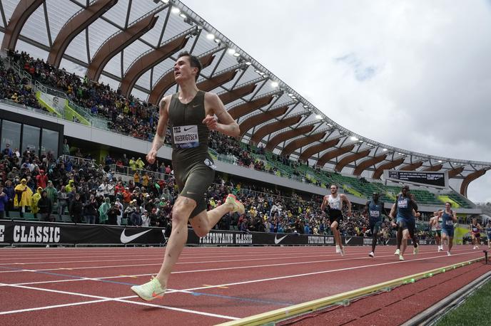 Jakob Ingebrigtsen | Domačin Jakob Ingebrigtsen je tekel najboljši izid sezone na eno miljo. | Foto Reuters