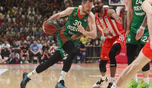 Cedevita Olimpija v beograjskem peklu ostala brez finala