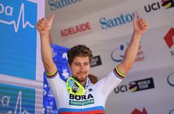 Sagan zmagovalec četrte etape tam doli