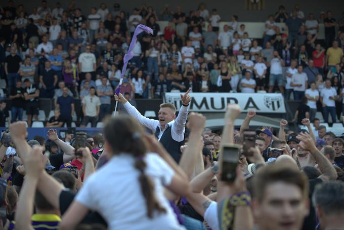 Ko so Mariborčani nazadnje gostovali na Fazaneriji, so si pod vodstvom Radovana Karanovića zagotovili naslov prvaka. V nedeljo bodo skušali prekiniti nize brez zmag, ki trajajo že rekordnih devet srečanj! | Foto: Blaž Weindorfer/Sportida