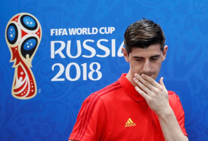 Kako veliko dela bo imel danes belgijski vratar Thibaut Courtois? | Foto: Reuters