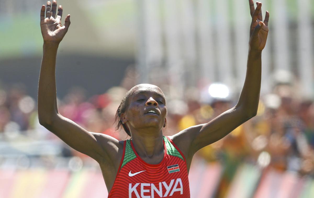 Jemima Sumgong maraton Rio | Foto Reuters