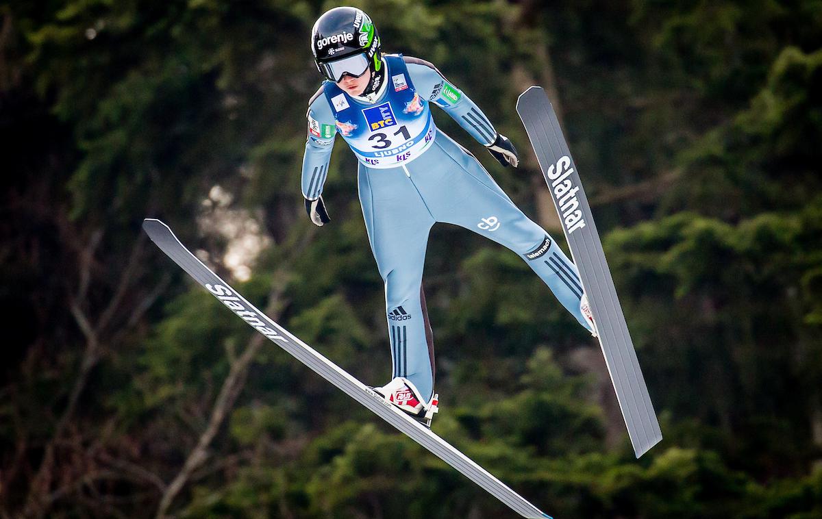 Ema Klinec | Ema Klinec je skočila na tretje mesto. | Foto Žiga Zupan/Sportida