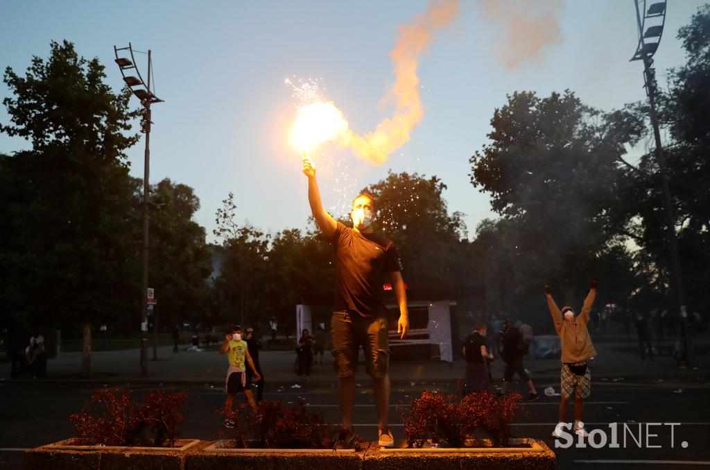 Protesti v Beogradu