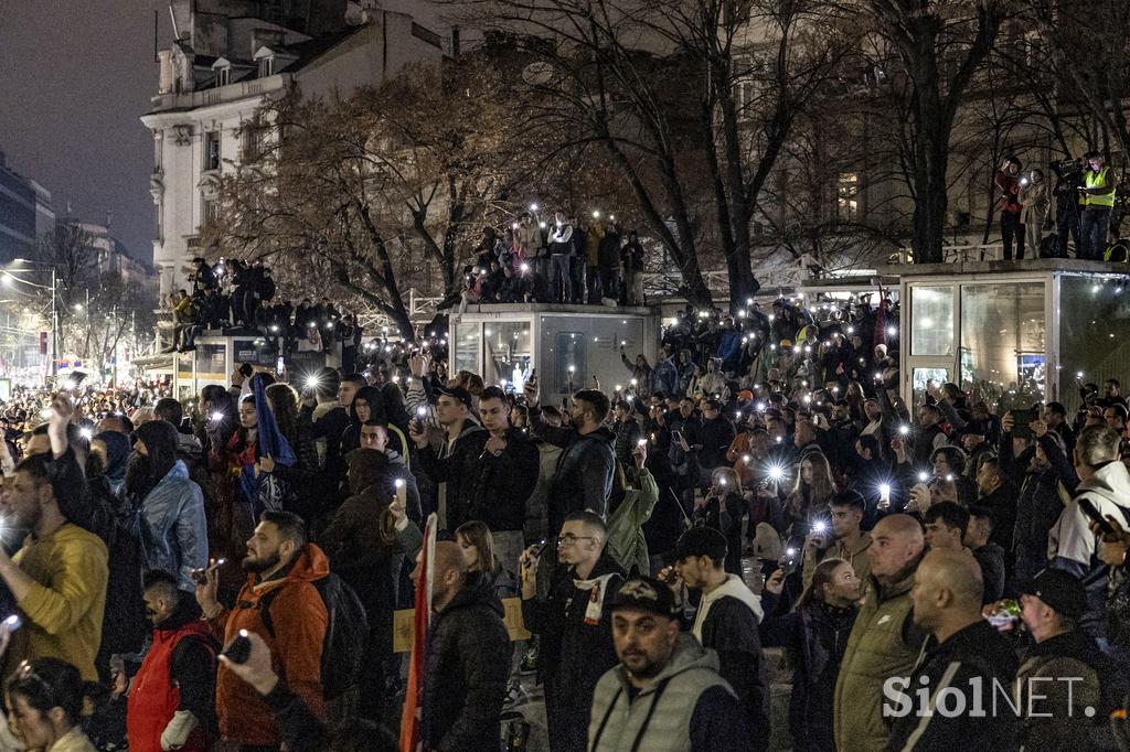 Protesti Beograd 15.03